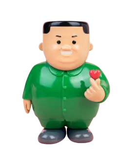 K-Love Green Art Toy by Joan Cornellà