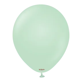 Kalisan Latex  Macaron Green - 12", 100 Pieces