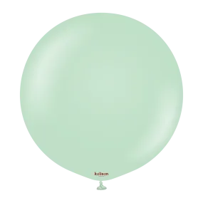 Kalisan Latex  Macaron Green - 24", 2 Pieces