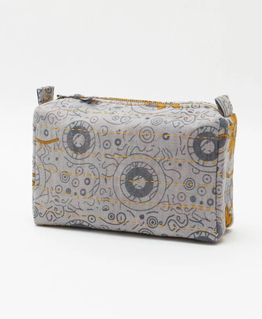 Kantha Medium Toiletry Bag - No. 240633