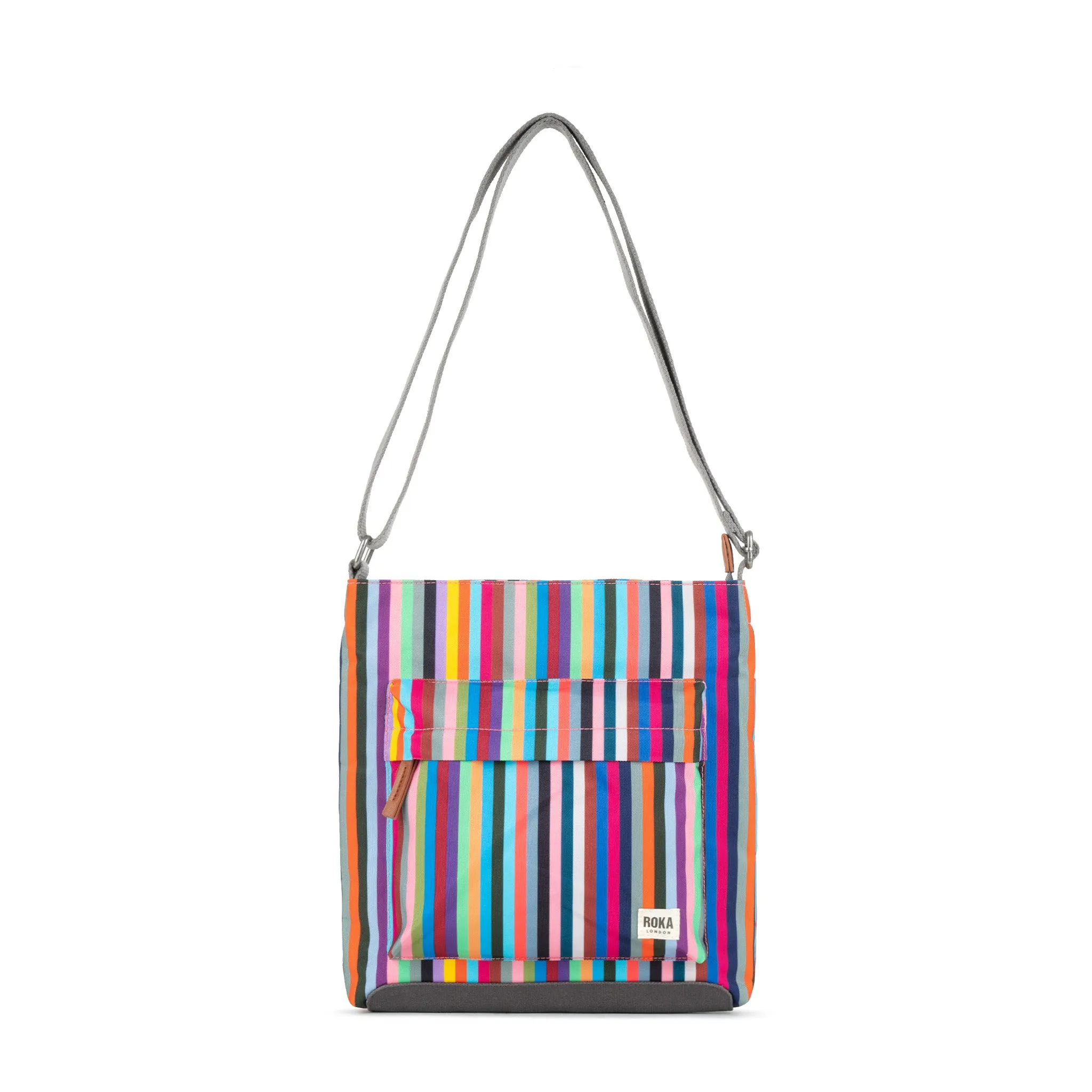 Kennington B Multi Stripe Recycled Canvas