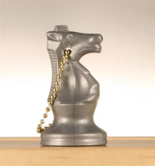 Key Chain Bag Tag Chess Piece