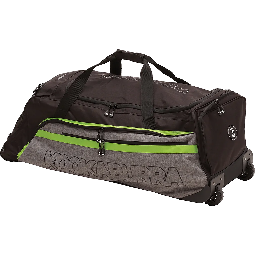 Kookaburra Pro Players 1 Black/Lime Cricket Duffle Bag