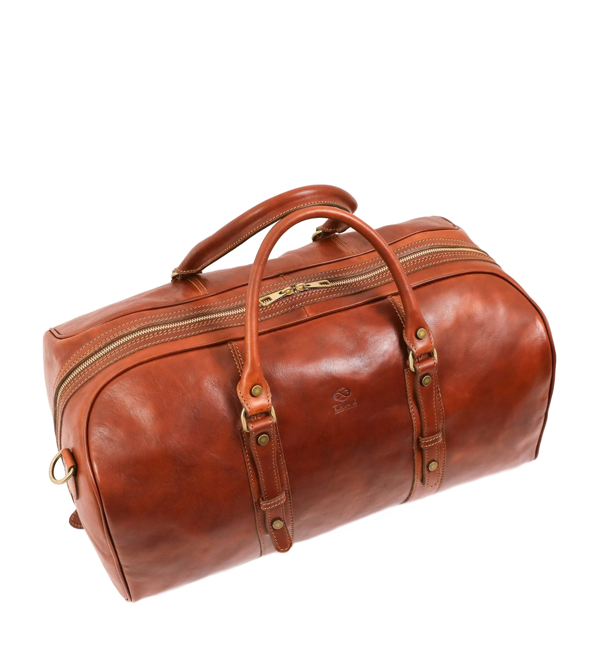 Leather Duffel Bag, Weekender Bag for Women - Song of Solomon