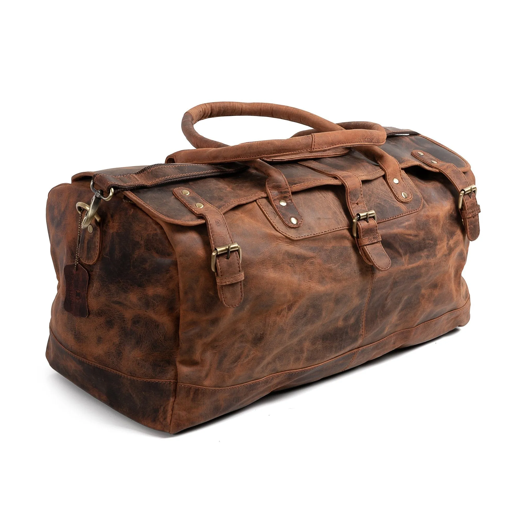 Leather Duffle Bag - Essex