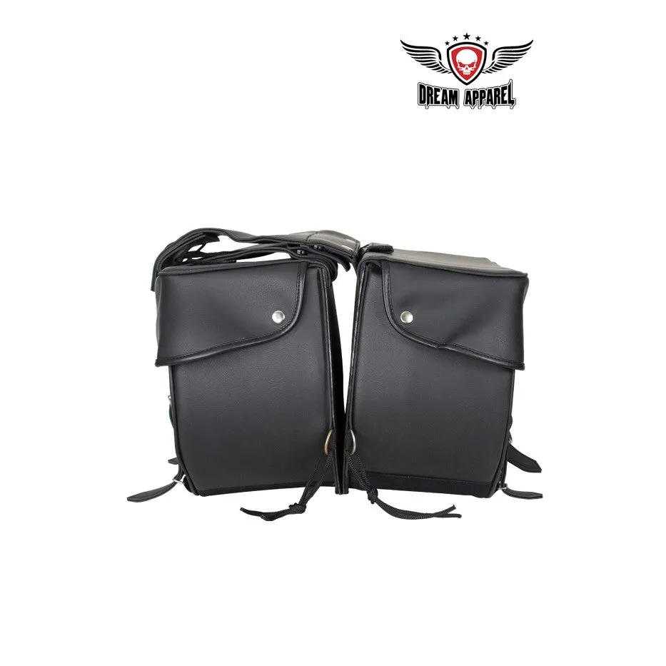 Leather Motorcycle Saddlebag