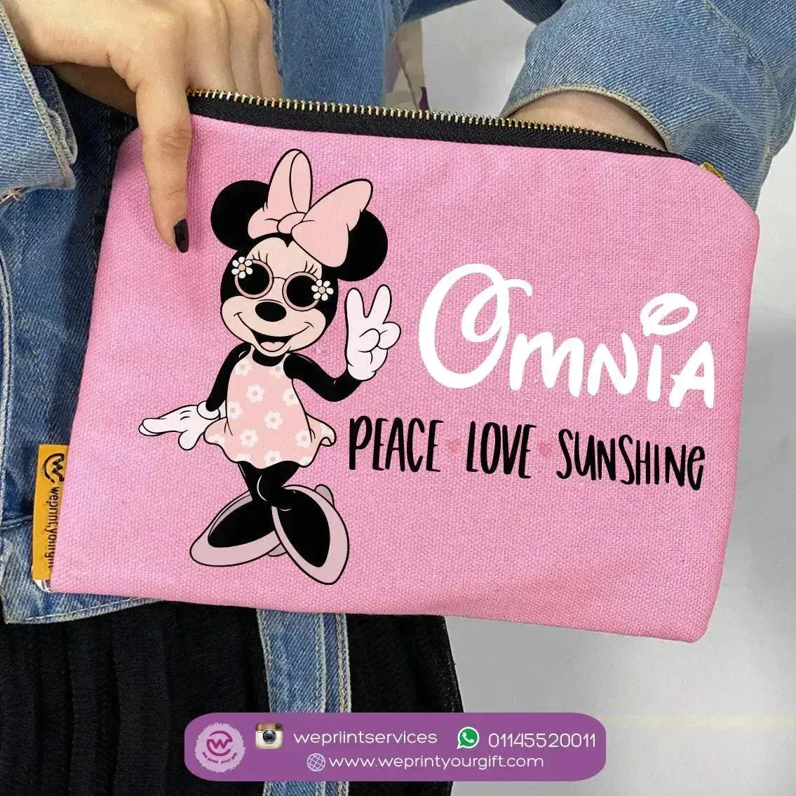 Makeup & Pencil Case-Minnie Mouse -Summer