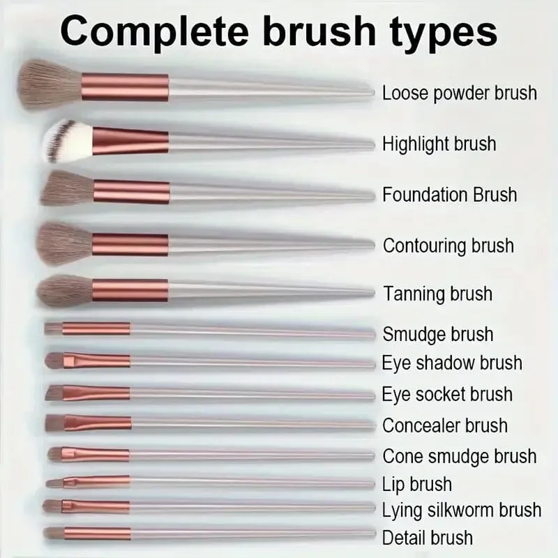 Makeup Brush Set Soft Fluffy Professional Beauty Tool