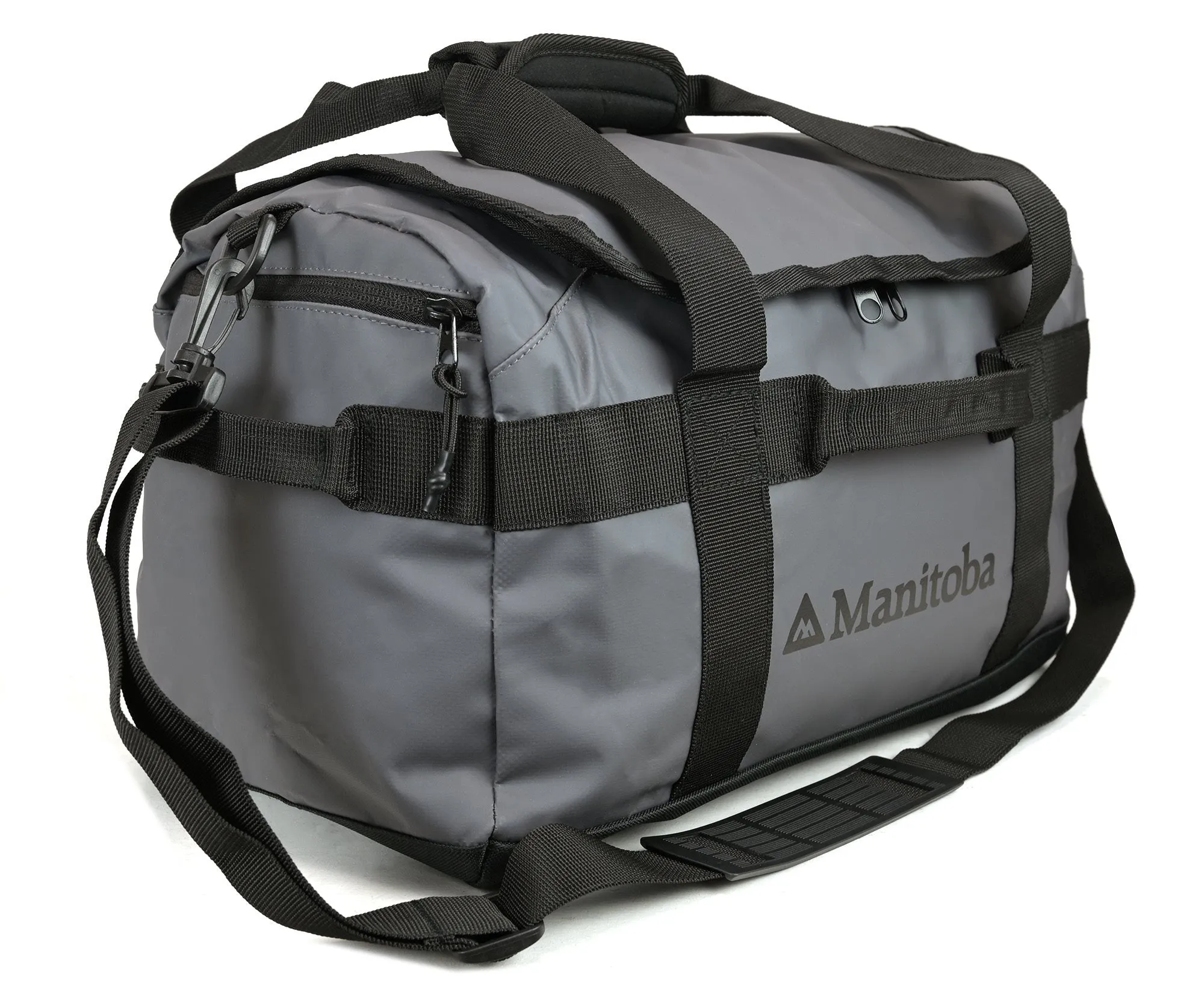 Manitoba 25L Gear Bag - Splashproof Travel Duffle Bag | Grey