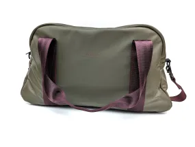 Mariclaro Leather Duffle Bag - Green