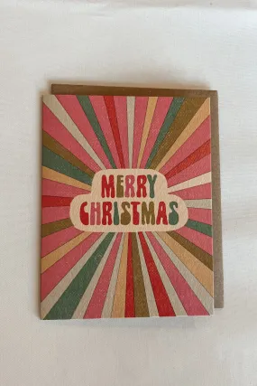 Merry Color Christmas Card