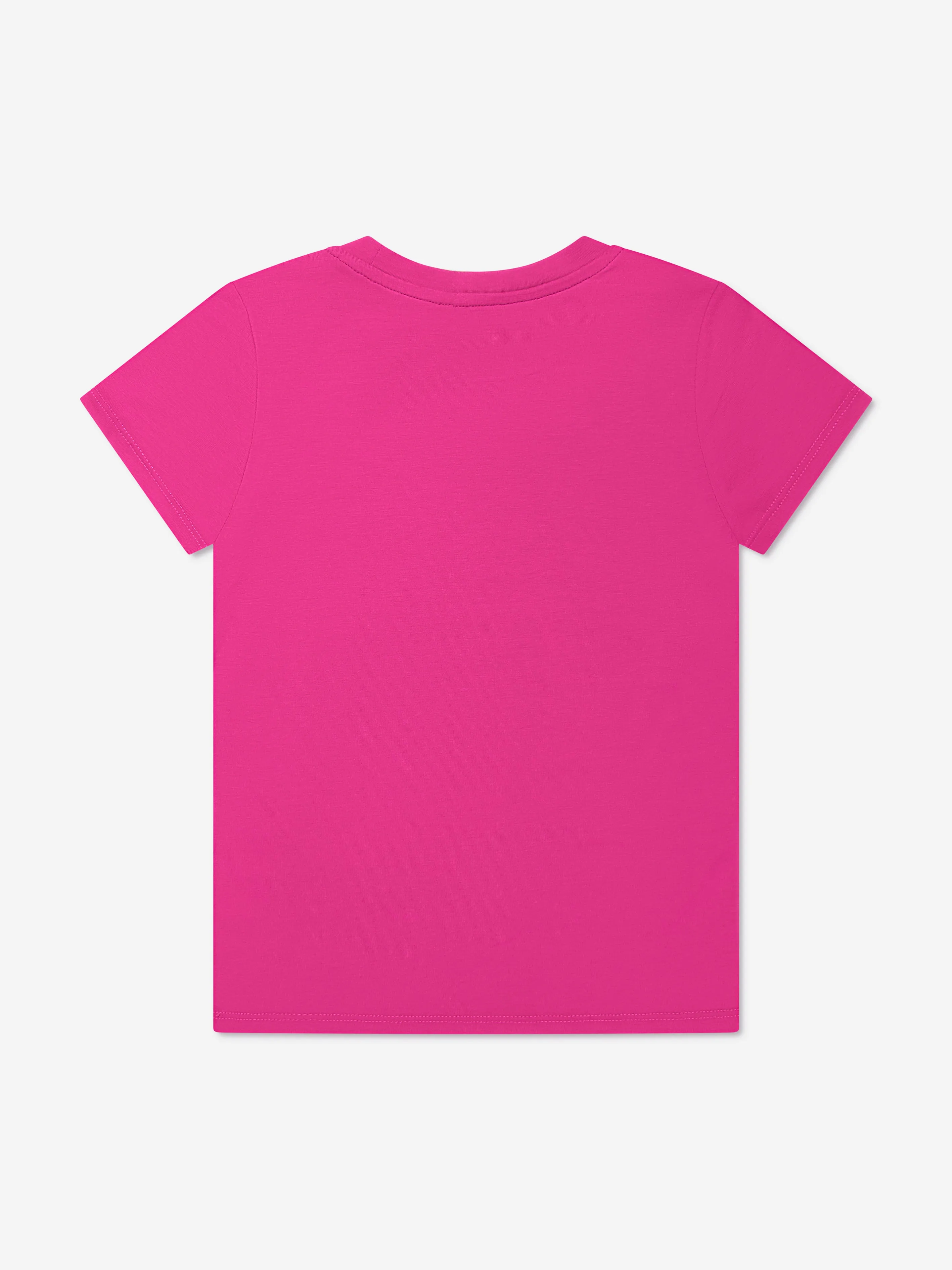 Michael Kors Girls Studded Logo T-Shirt in Pink