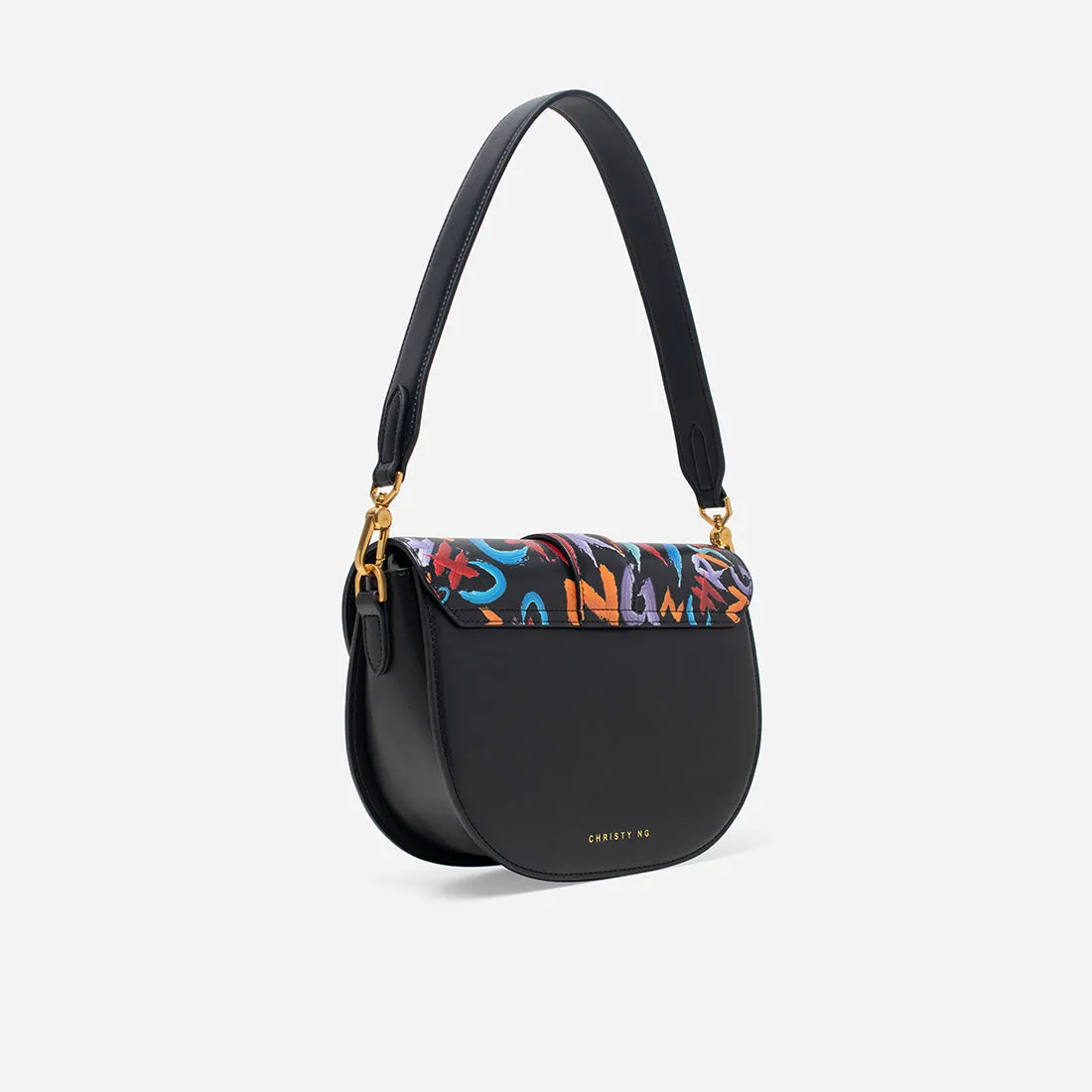 Millie Print Edition Saddle Bag