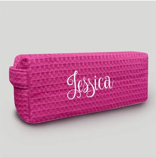 Mini Fuchsia Makeup Bag