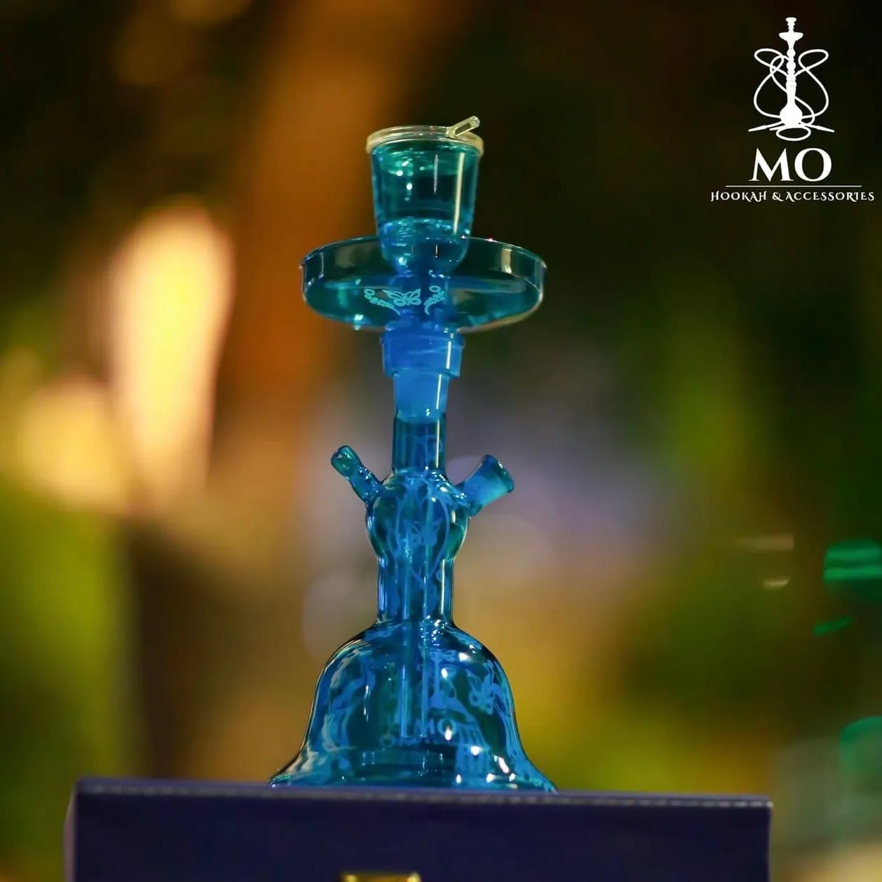 MO Glass Shisha Mono  - ارجيلة ام او الزجاجية مونو