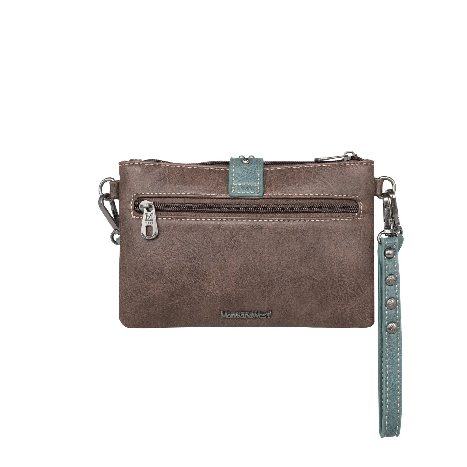 MW1209-181 Montana West Buckle Collection Clutch/Crossbody