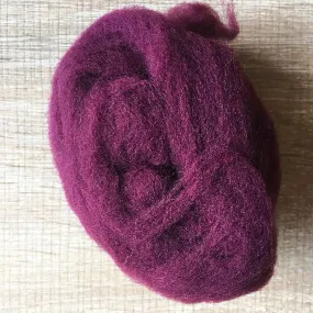 Needle felted wool felting wine wool Roving for felting supplies short fabric easy felt