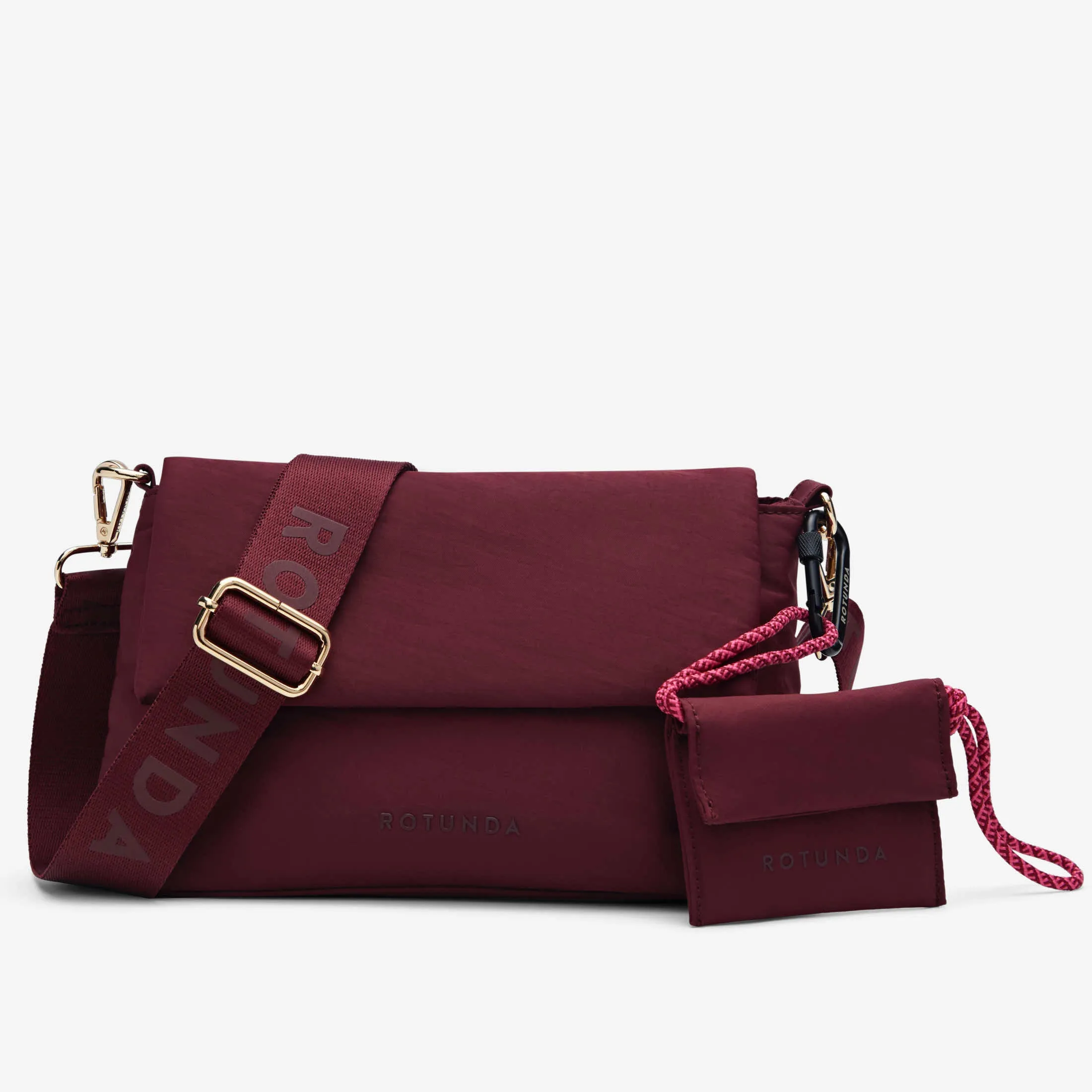 Noire Crossbody Bag Bordeaux