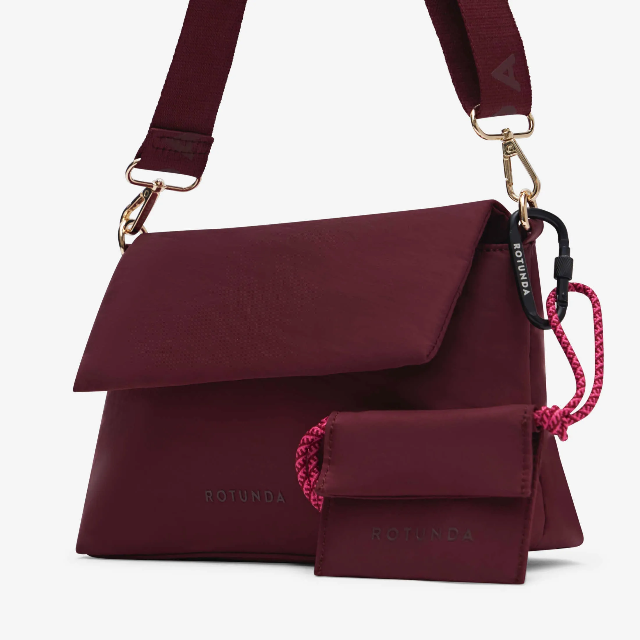 Noire Crossbody Bag Bordeaux