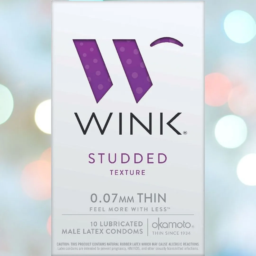 Okamoto Wink Studded Condoms