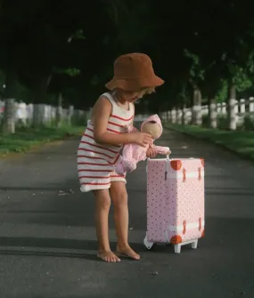 Olliella See Ya Suitcase - Strawberry