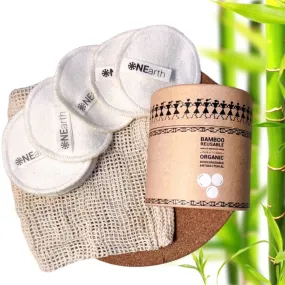 ONEarth Bamboo Makeup Removing Wipes/ Nursing pads - 10 Wipes