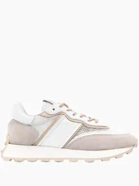 Panelled sneakers