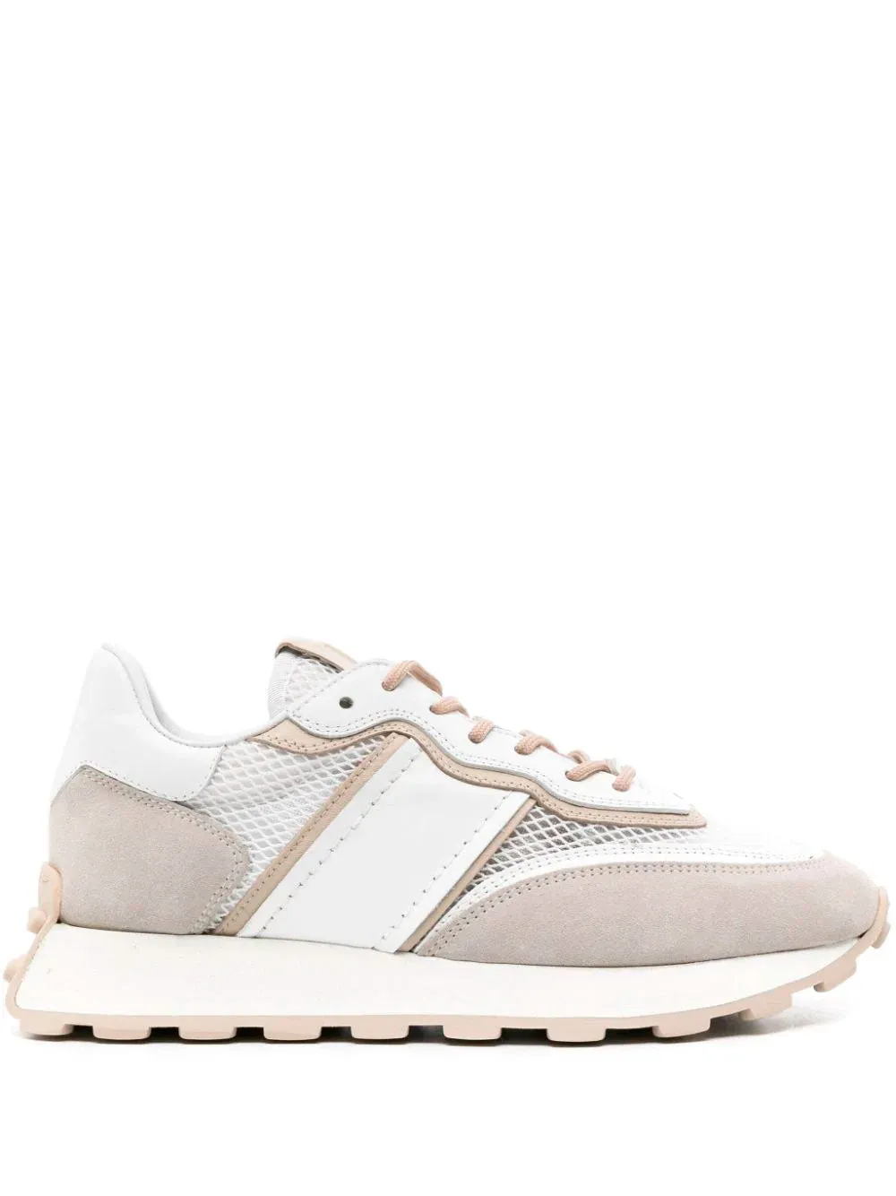 Panelled sneakers