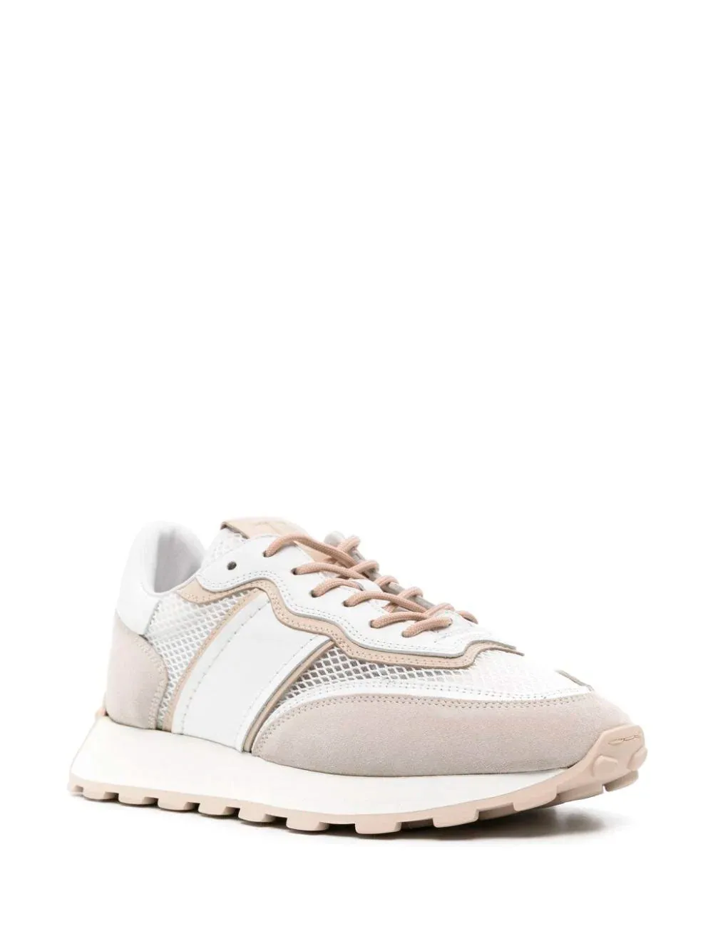 Panelled sneakers