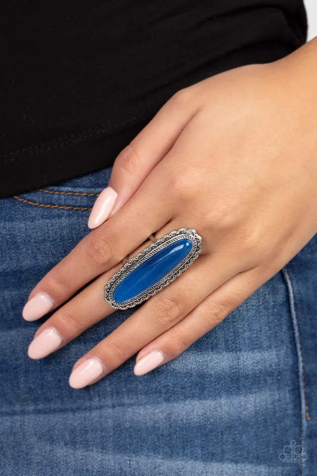 Paparazzi Ring ~ Eco Equinox - Blue