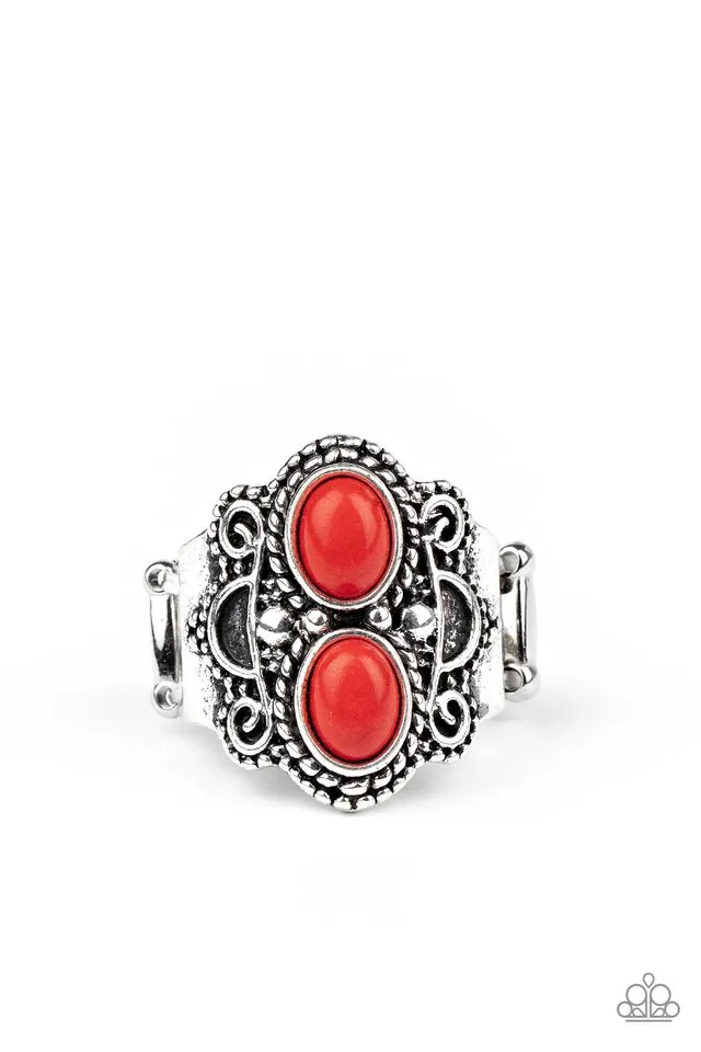 Paparazzi Ring ~ Eco Essence - Red