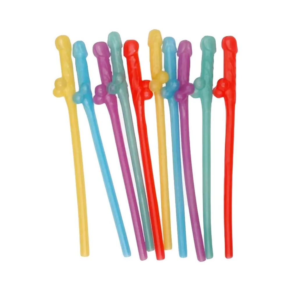 Party Pecker Sipping Straws (assorted)