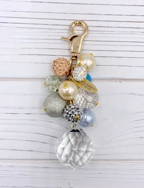 Pastel Beaded Bag Charm