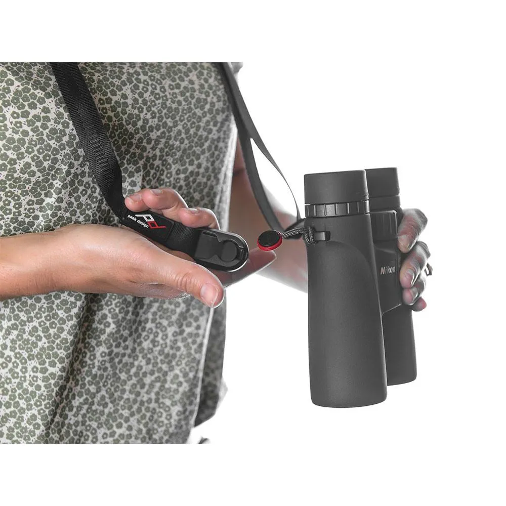 Peak Design Leash: Quick-Connecting Versatile Camera Strap (BLACK)