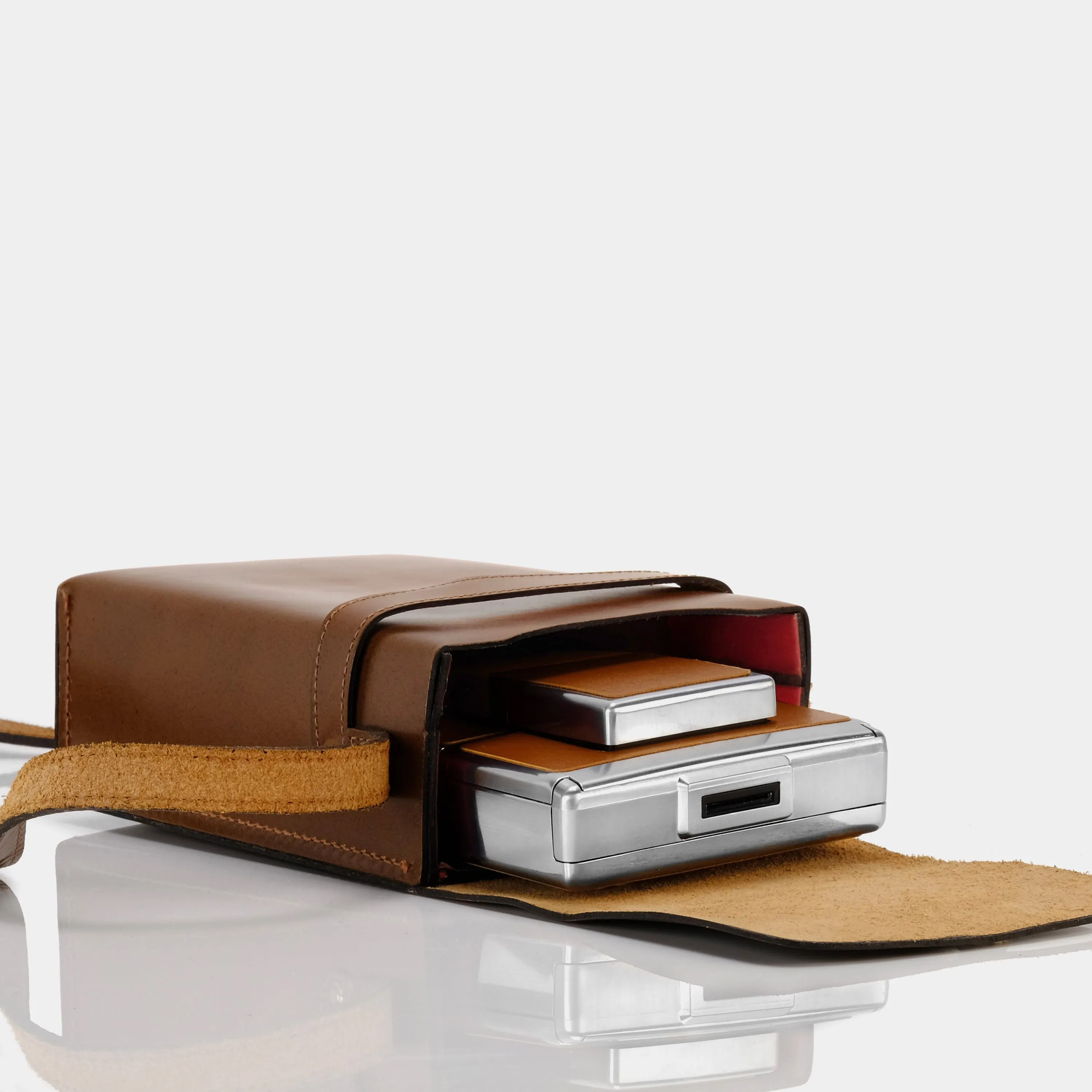 Polaroid Leather Folding Instant Camera Case