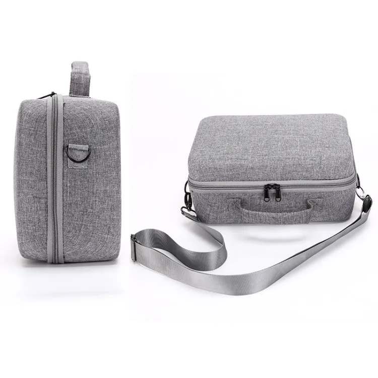 Portable Carry Case Waterproof Scratch-proof Anti-shock Travel Carrying Cover Case Box for DJI Air 2s(Grey Black Liner)