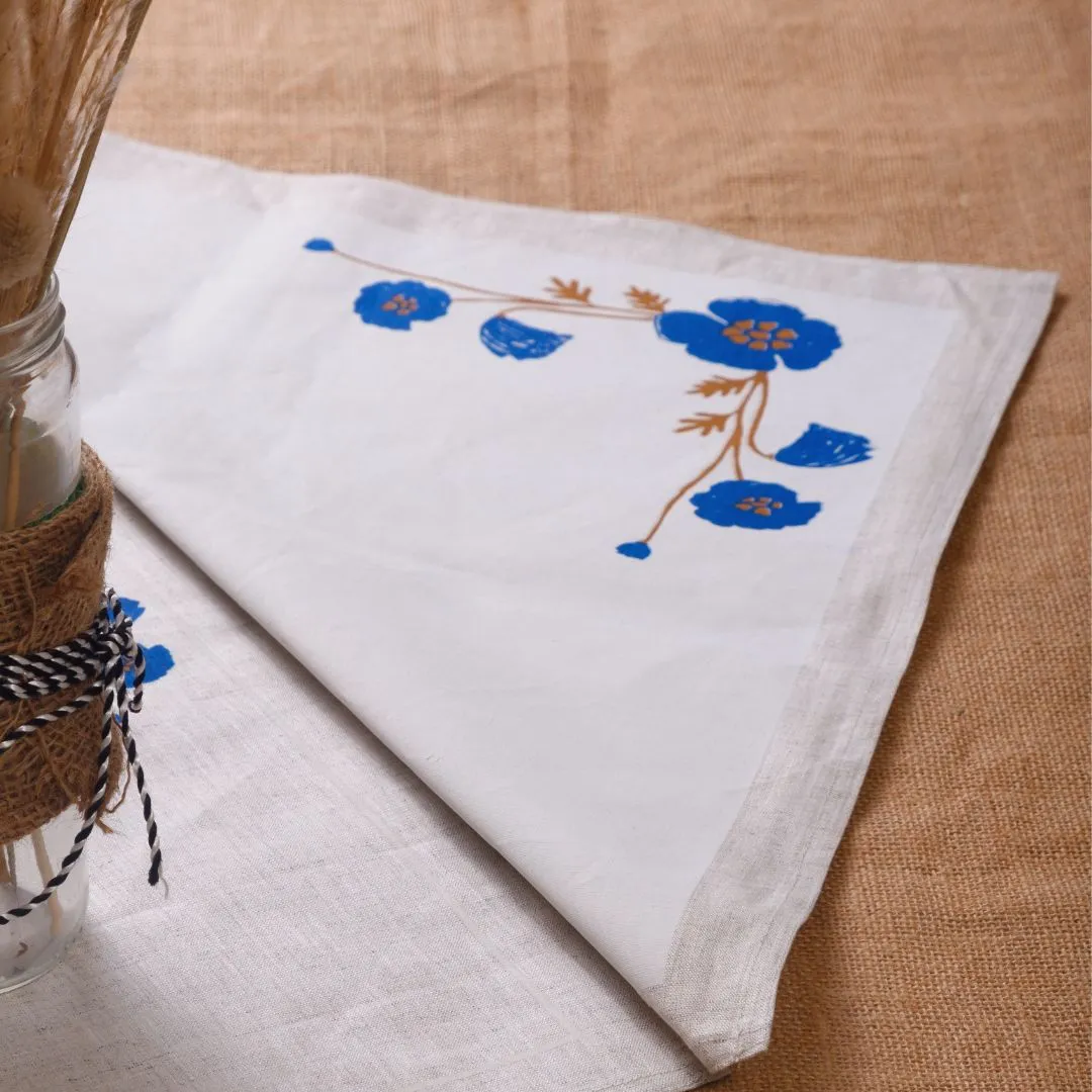 Pravaah Aaral hemp table napkin set | limited edition