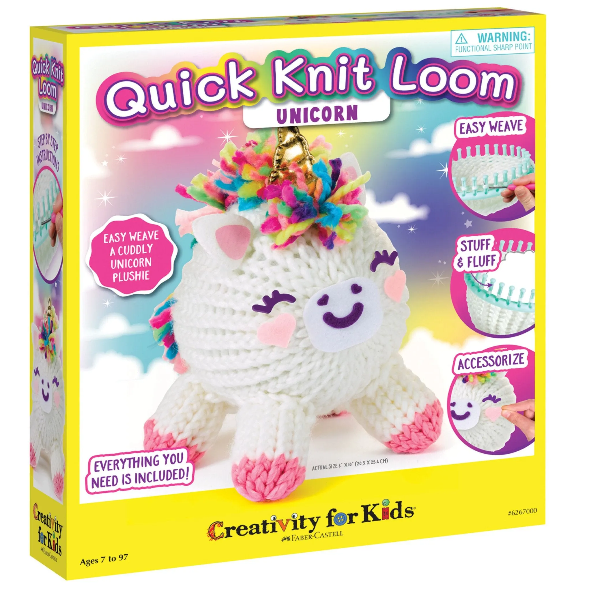 Quick Knit Loom Unicorn