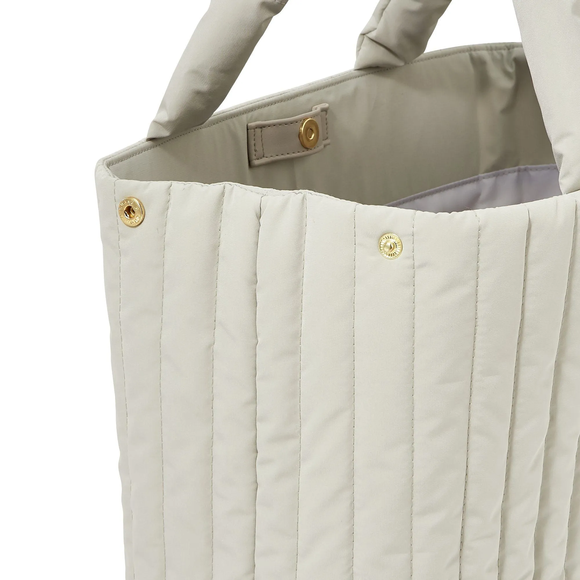 Quilting Tote Bag Gray