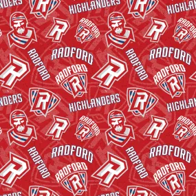 Radford University Zipper Bag