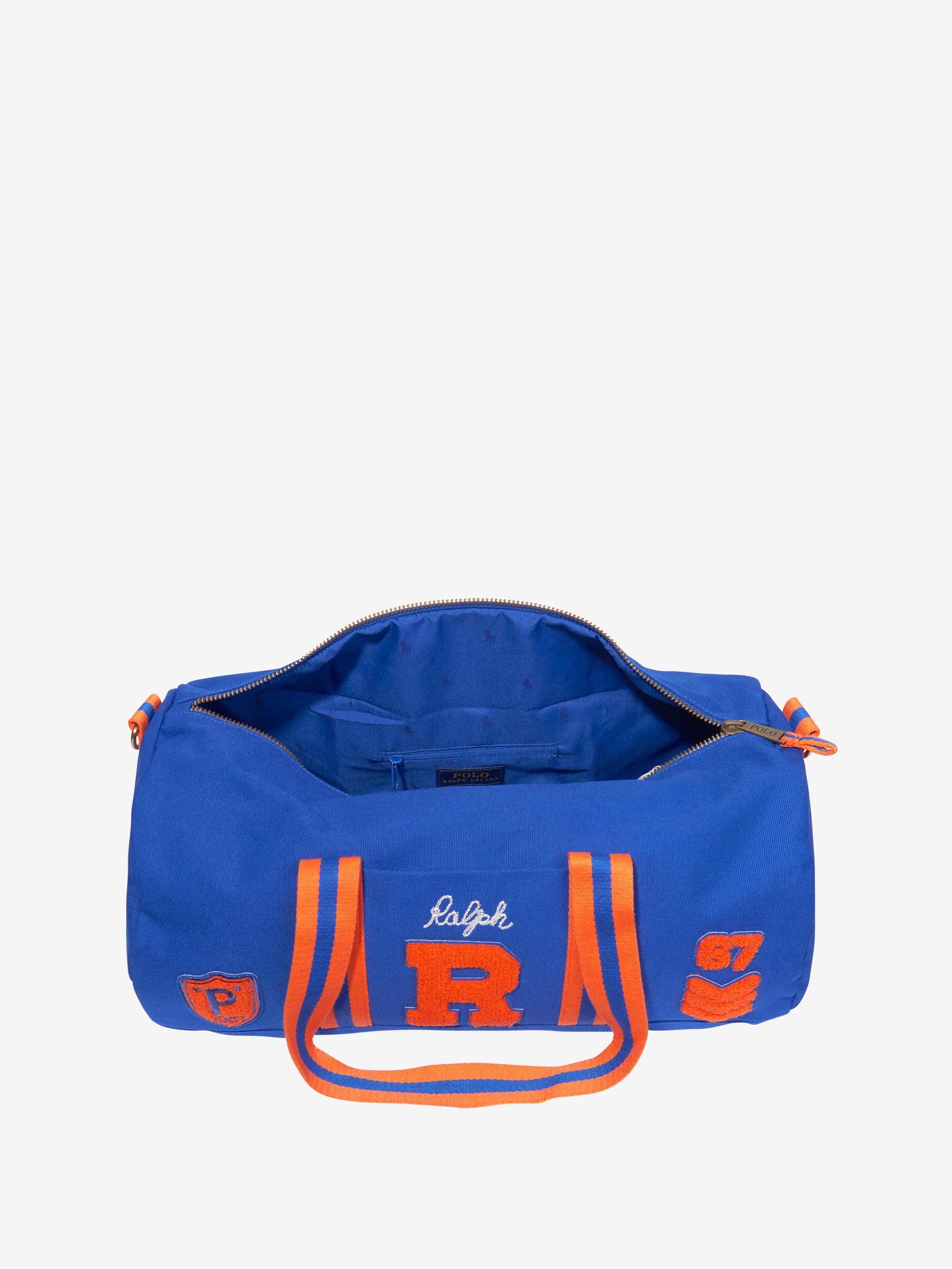 Ralph Lauren Kids Varsity Duffle Bag in Blue (47cm)