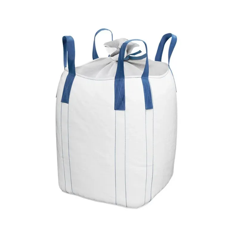 Reinforced Bulk Bag (FIBC) - Duffle Top, Flat Bottom