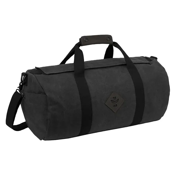 Revelry®, The Overnighter, Smell Proof Duffle Bag for Travel (Smoke)