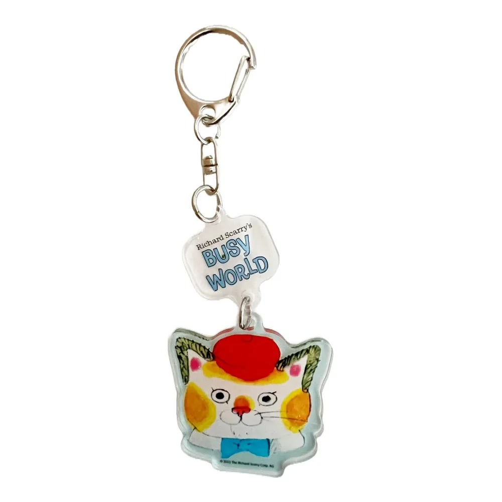 Richard Scarry Keychain · Huckle Cat *Limited Edition