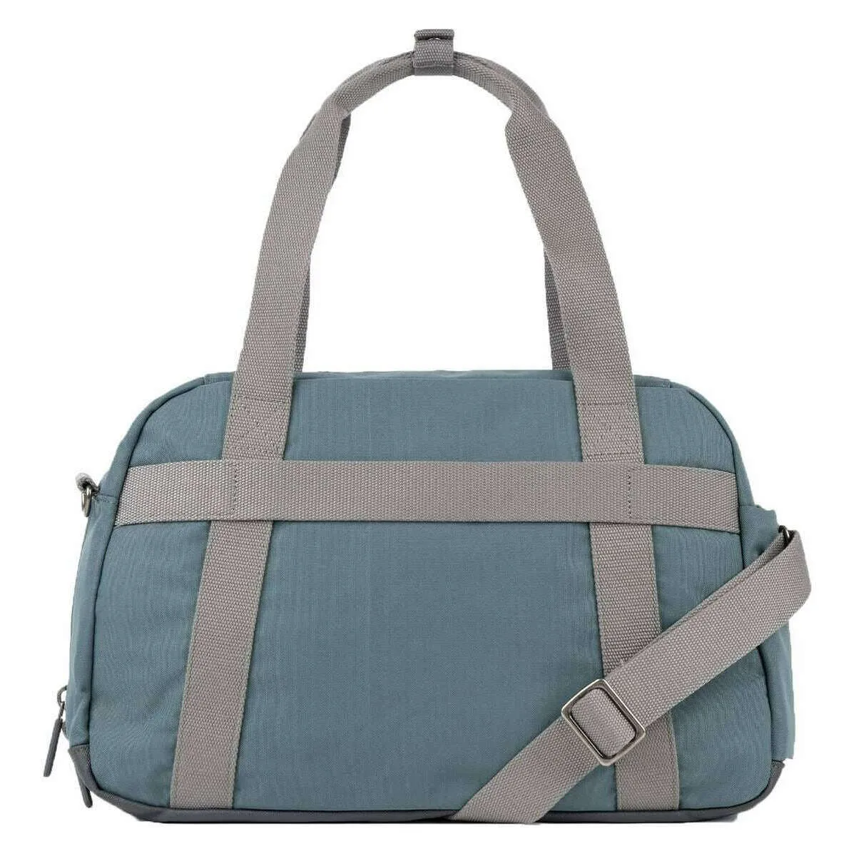 Roka Gatwick Small Recycled Canvas Duffle Bag - Airforce Grey