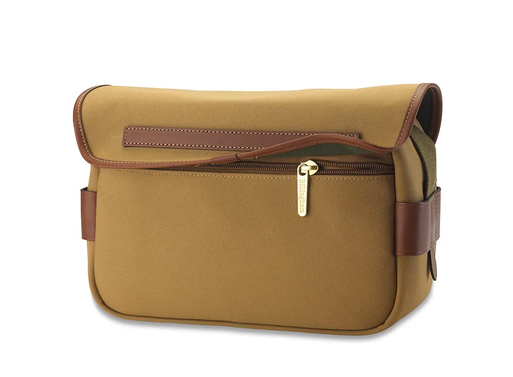 S3 Camera Bag - Khaki Canvas / Tan Leather