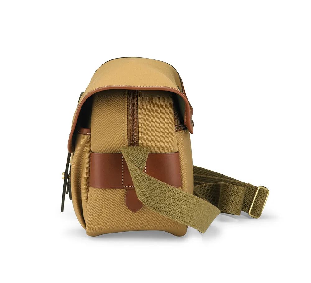 S3 Camera Bag - Khaki Canvas / Tan Leather