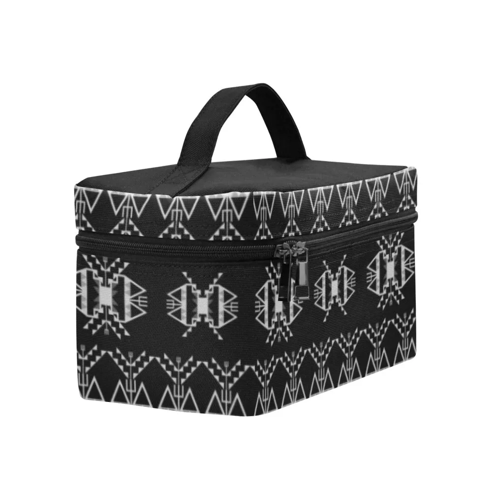 Sacred Trust Black Cosmetic Bag/Large