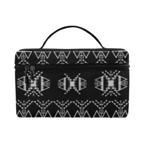 Sacred Trust Black Cosmetic Bag/Large