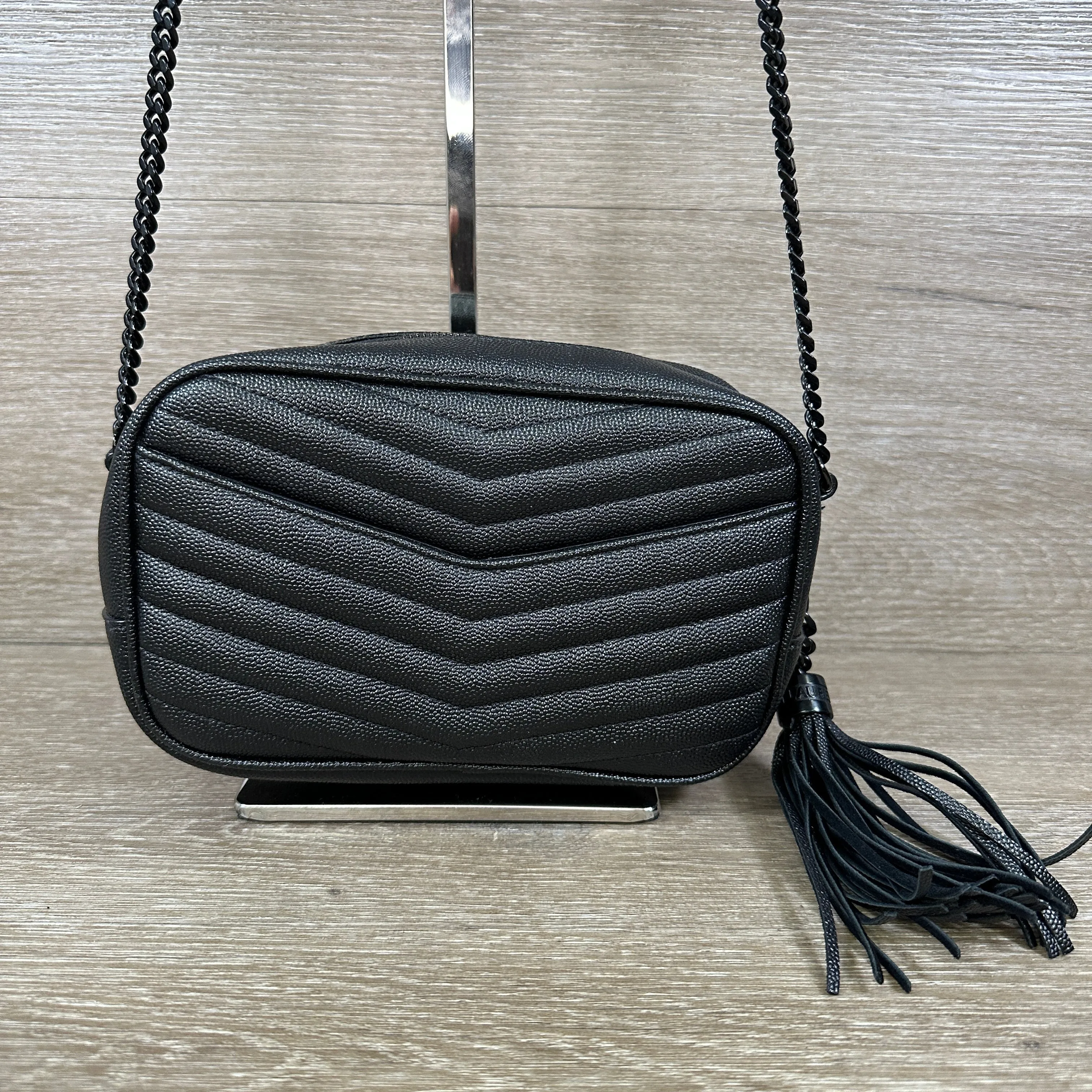 Saint Laurent Lou Mini Camera Crossbody Bag